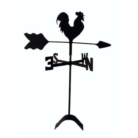 The Lazy Scroll The Lazy Scroll roosterroof Rooster Chicken Roof Mount Weathervane roosterroof